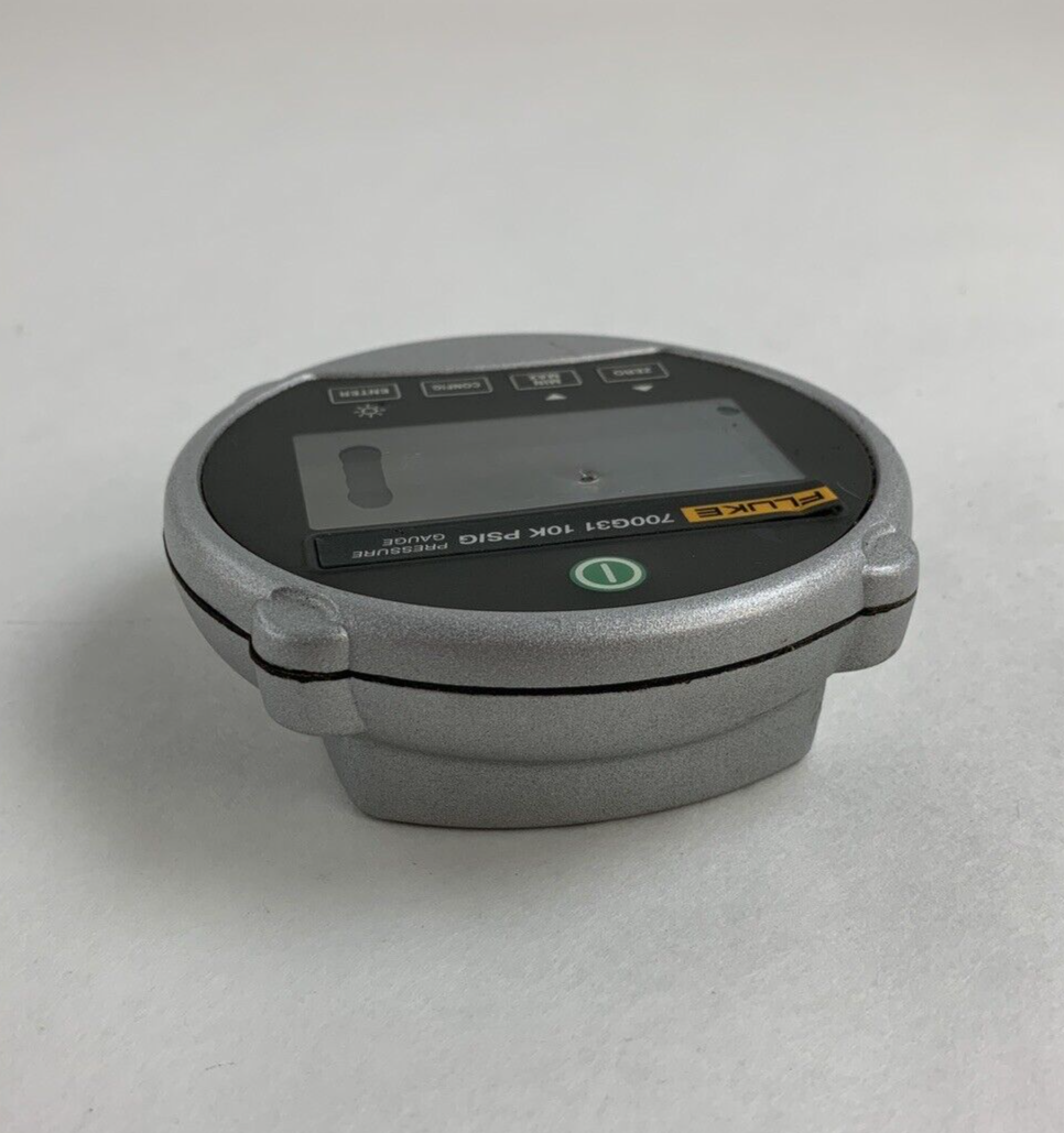 Fluke 700G31 10K PSIG Pressure Gauge Calibrator Cracked Screen Untested