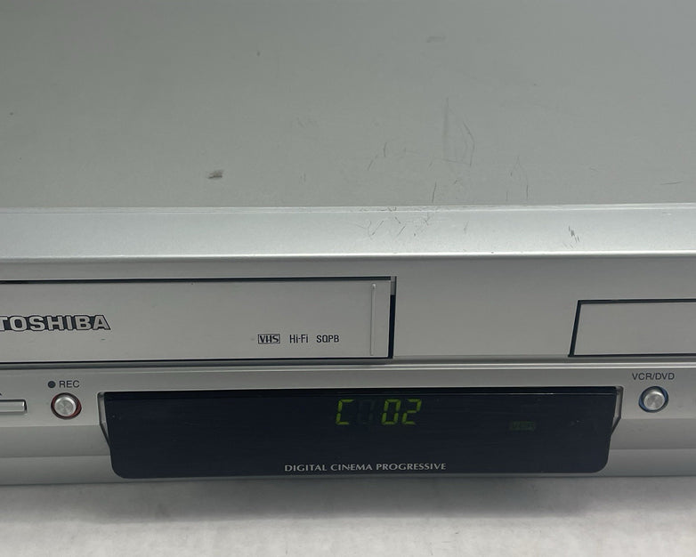 Toshiba DVD/VCR VHS Hi Fi Deck Model SDV394SU  Tested