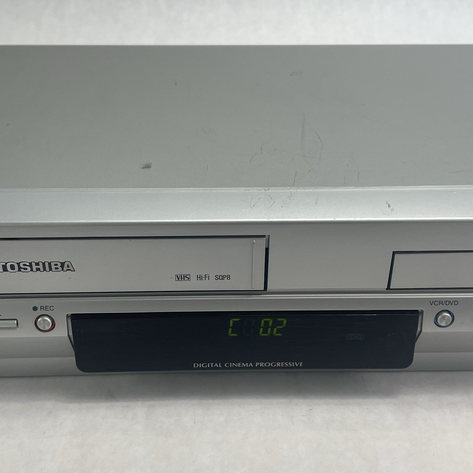 Toshiba DVD/VCR VHS Hi Fi Deck Model SDV394SU  Tested2