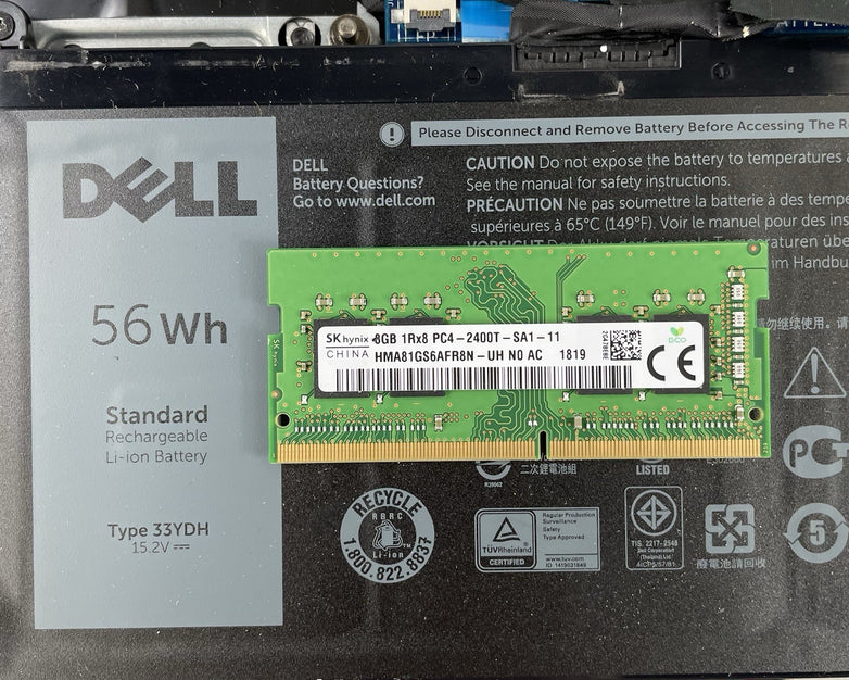 Dell Latitude 3590 15.6" i5-8250U 1.60 GHz 8 GB RAM No SSD No OS - Bad Corner