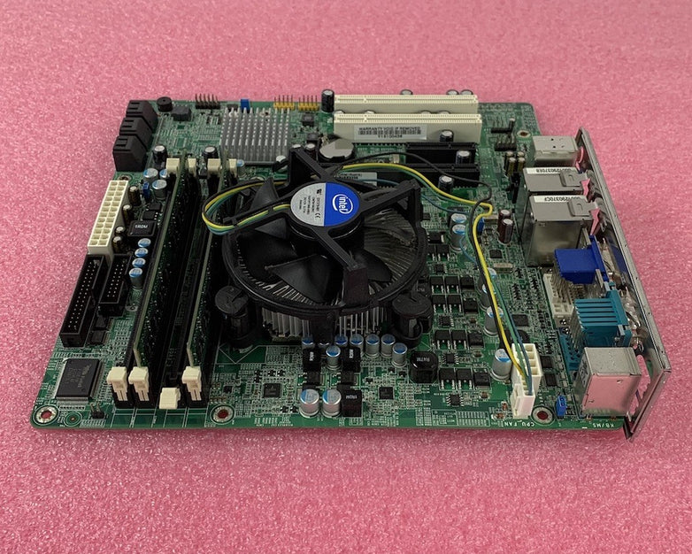 DFI PT330 Motherboard Intel Core i3-550 3.2GHz 8GB RAM w/ Shield