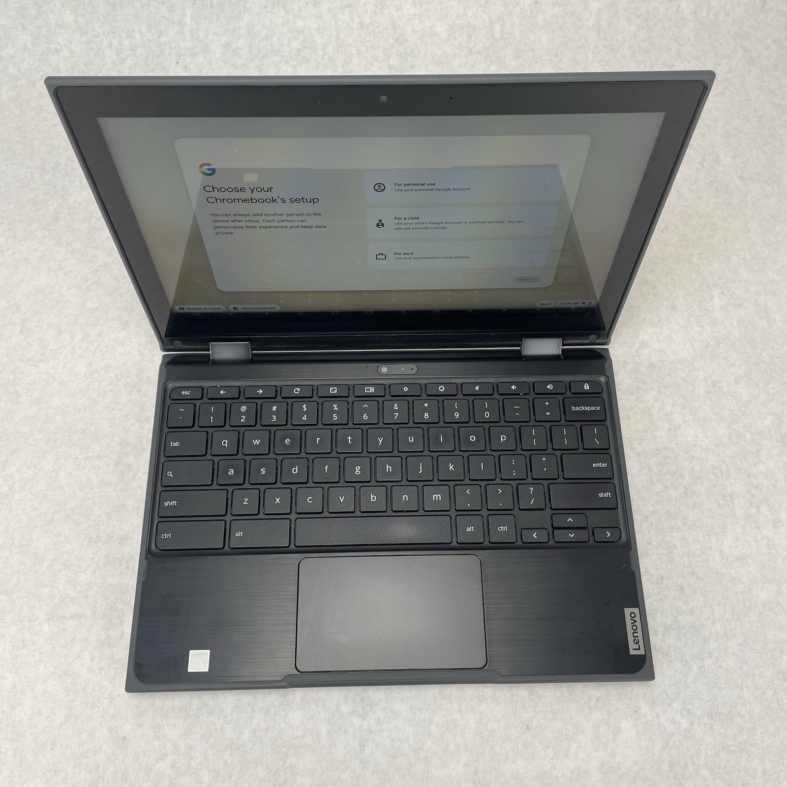 Lenovo 300e ChromeBook 2nd Gen 81MB 11.6" Celeron N4020 1.10 GHz 4 GB RAM 16 GB2