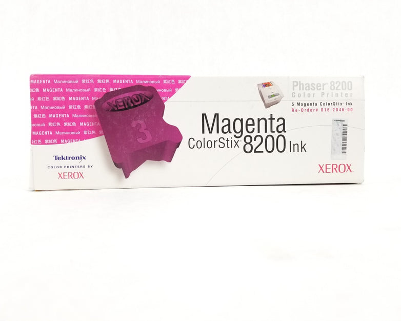 5pk Xerox Phaser 8200 Magenta ColorStix Solid Ink 1P016204600