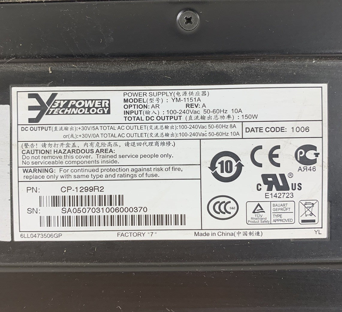 Polycom SB2 Soundbar - Broken Left Speaker Cover