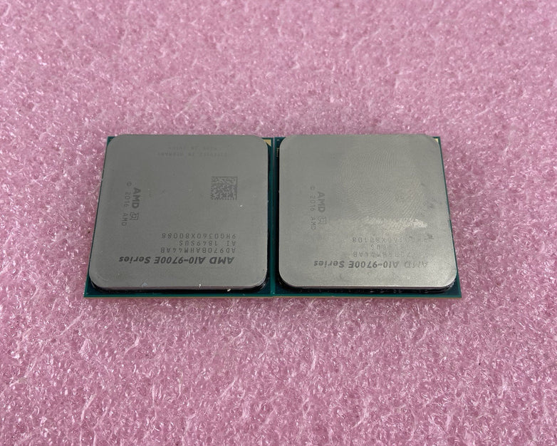 AMD A10-Series A10-9700E 3.0GHz Quad-Core Socket AM4 Desktop CPU - Lot of 2