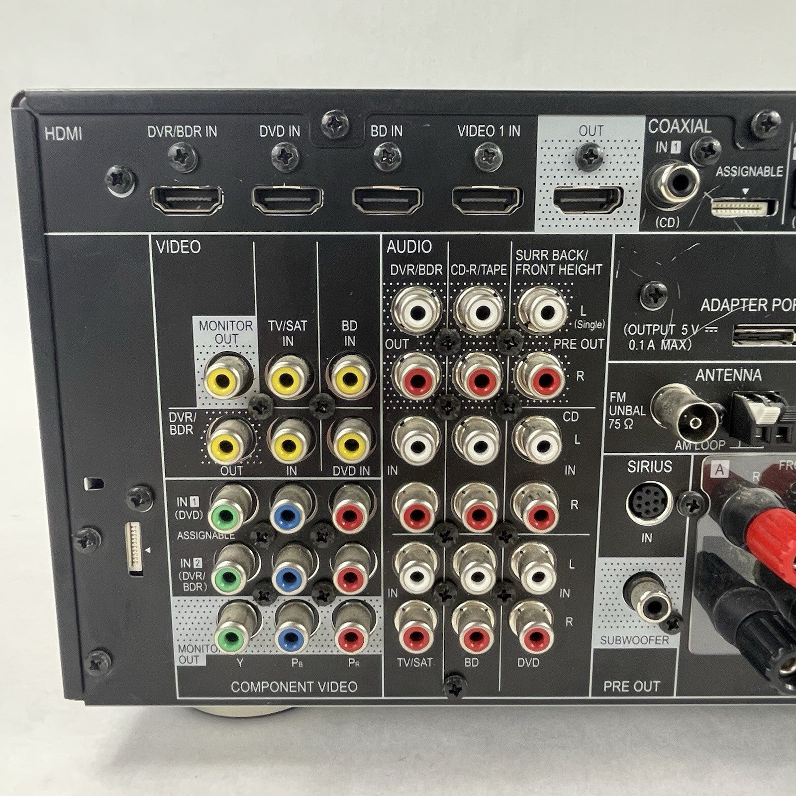 Pioneer VSX 821-K 5.1 Channel 110 Watt receiver No Remote