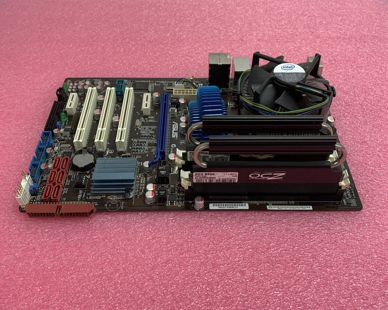 Asus P5Q SE/R Motherboard Intel Core 2 Quad 2.4GHz 4GB RAM w/ Shield