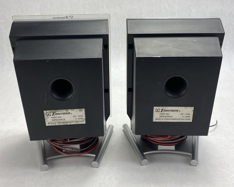 Emerson MS3108 3 CD Changer AM/FM Radio With Speakers - For Parts or Repair