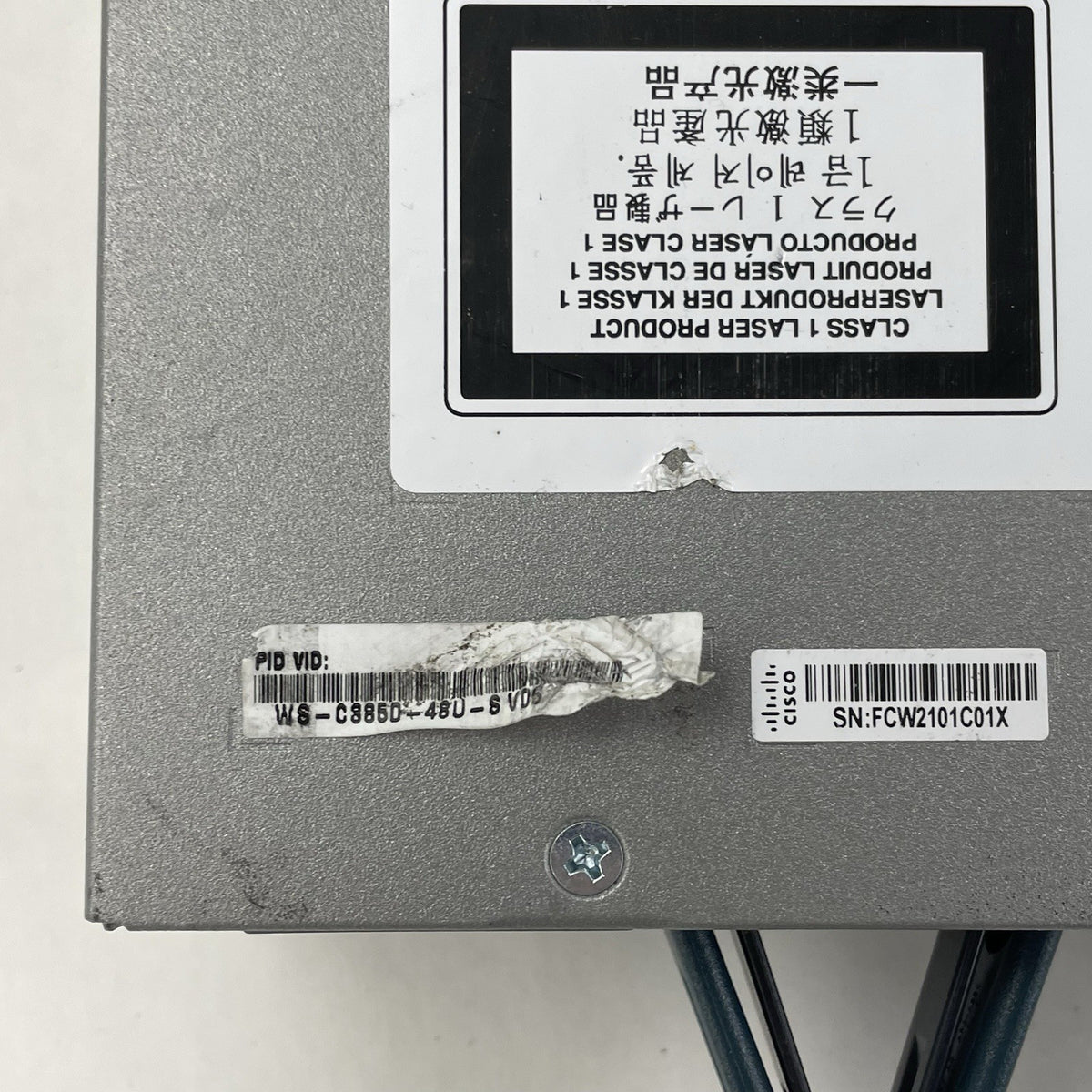 Cisco WS-C3850-48U-S 48-Port V06 Switch 2x PSU Tested & Reset10