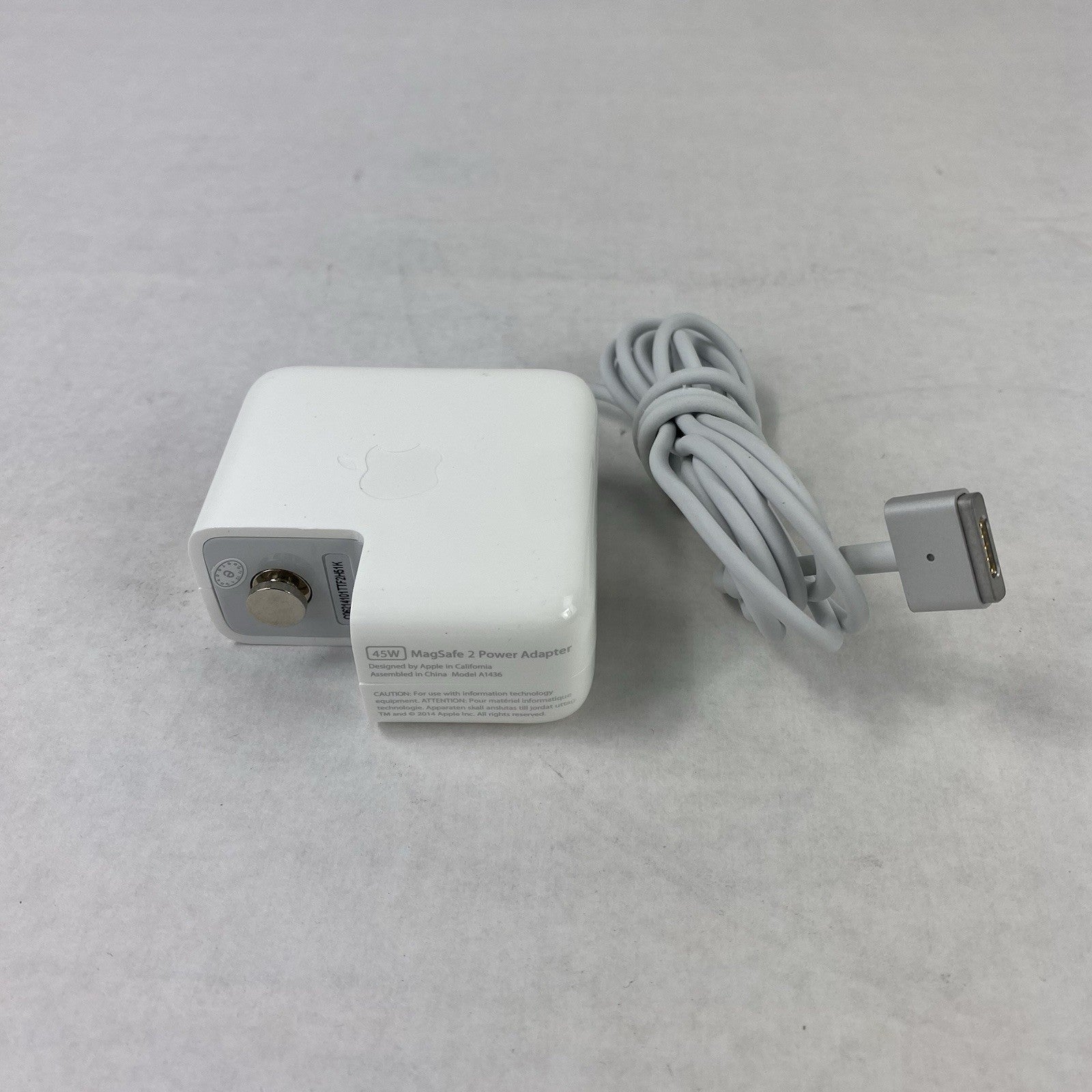 Apple Magsafe 2 Model 1436 45W AC Adapter Missing Plug Adapter (Lot of 10)