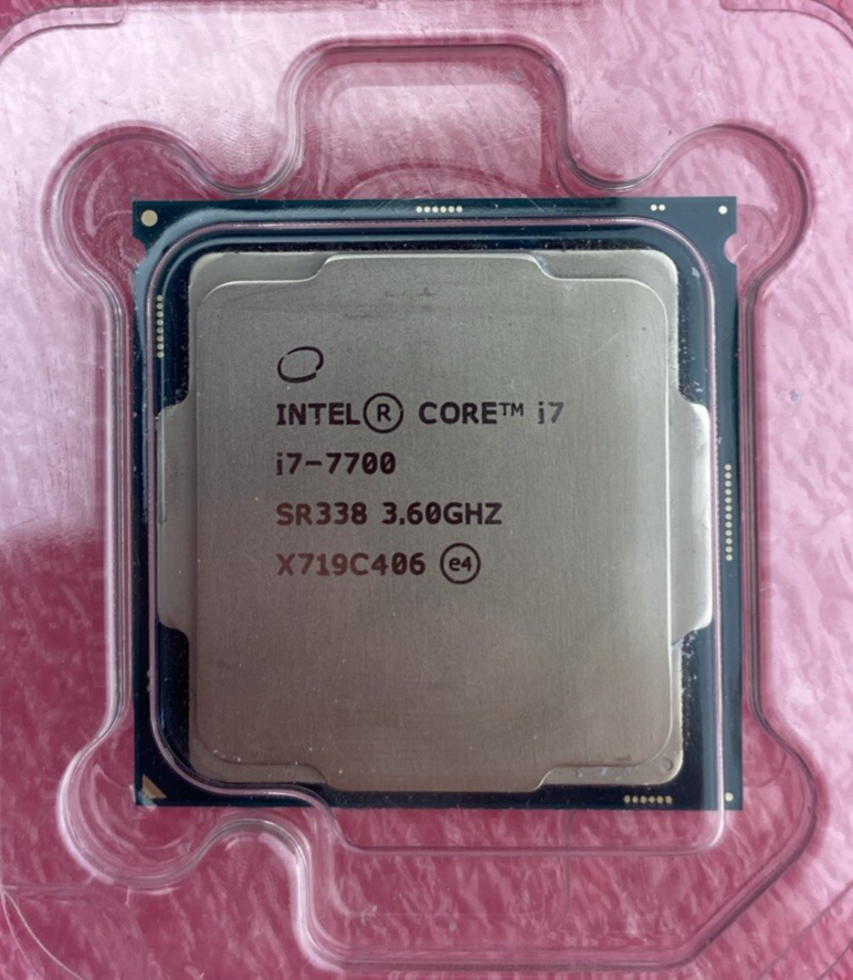 Intel Quad Core i7-7700 CPU Processor 3.60GHz LGA1151 SR338 Tested
