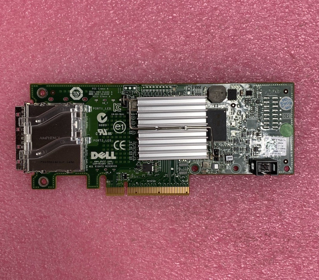 Dell UCS-70 Dual-Port 6 Gb/s PCIe x8 SAS Controller - Missing Bracket5