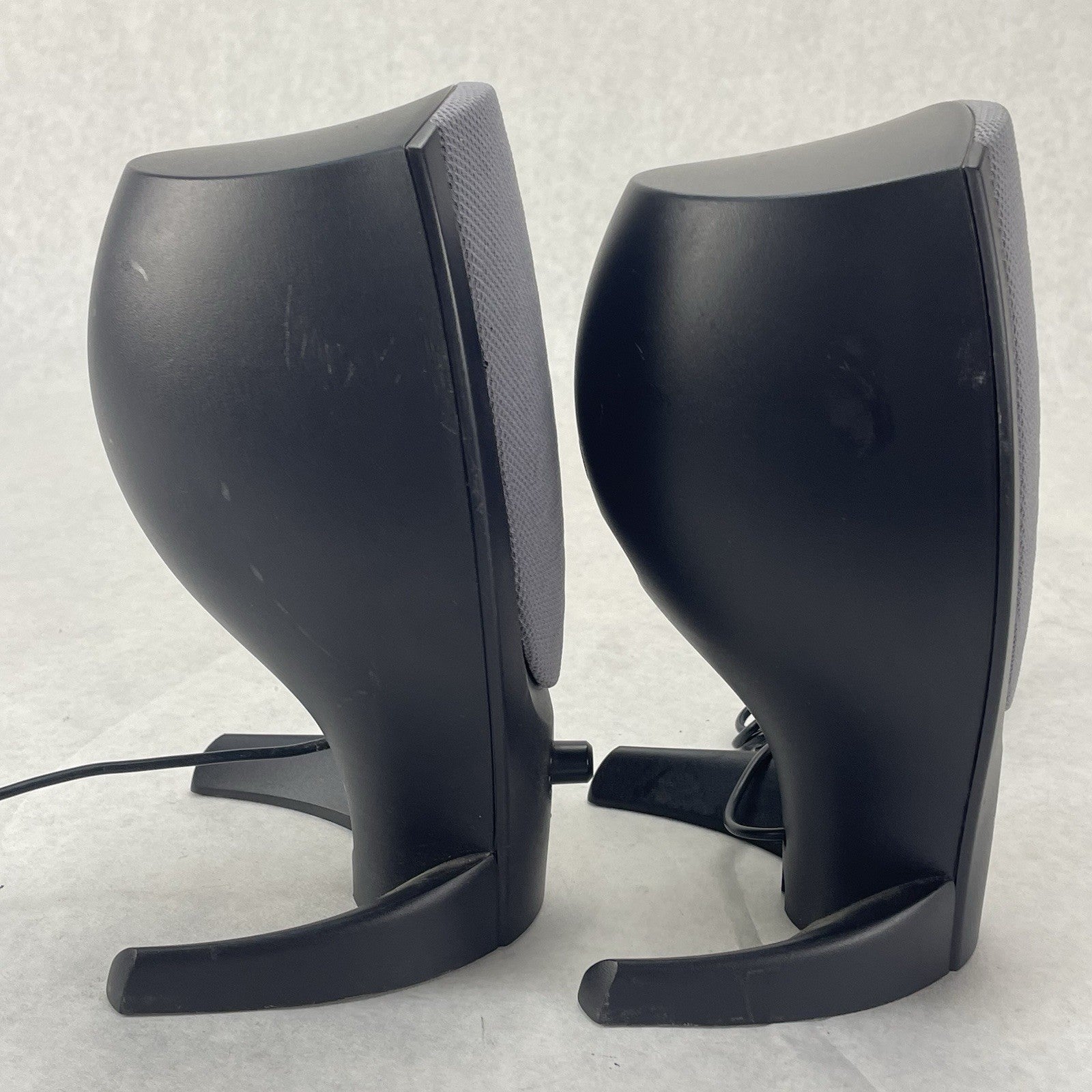 Harman Kardon A00 Wired Computer Speakers Black/Gray Tested No Power Cord5