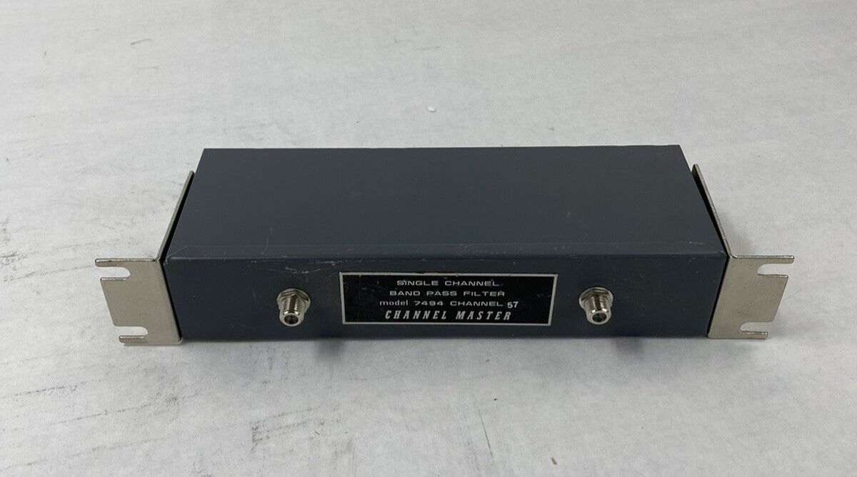Channel Master MATV Systems Model 7494 Band Pass Filter UHF Band Channel 57