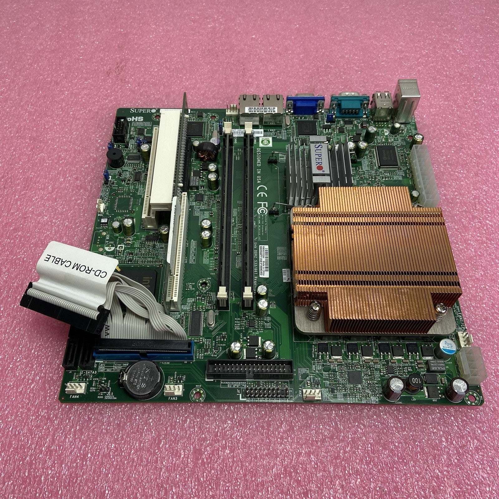 SuperMicro PDSBM-LN2+ Motherboard Intel Pentium Dual E2220 2.4GHZ 2GB RAM2