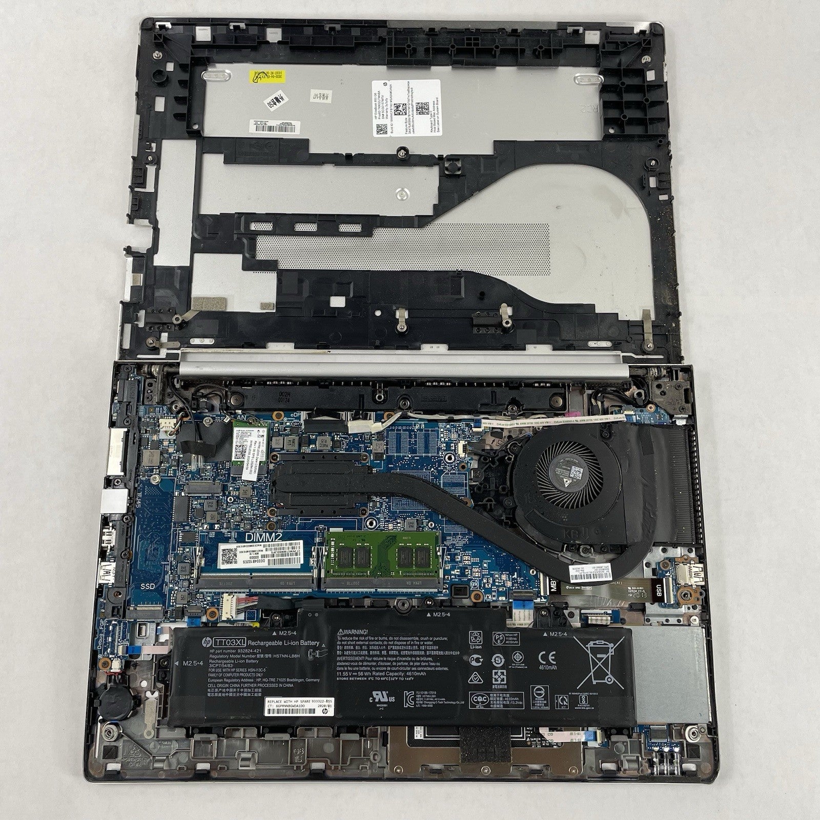 HP EliteBook 850 G6 15.6" i7-8665U 1.90 GHz 8GB RAM No SSD/OS/AC -  Corner16