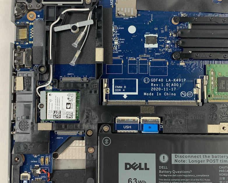 Dell Latitude 5420 14" Laptop i5-1135G7 1.40 GHz 8 GB RAM No SSD/OS/AC