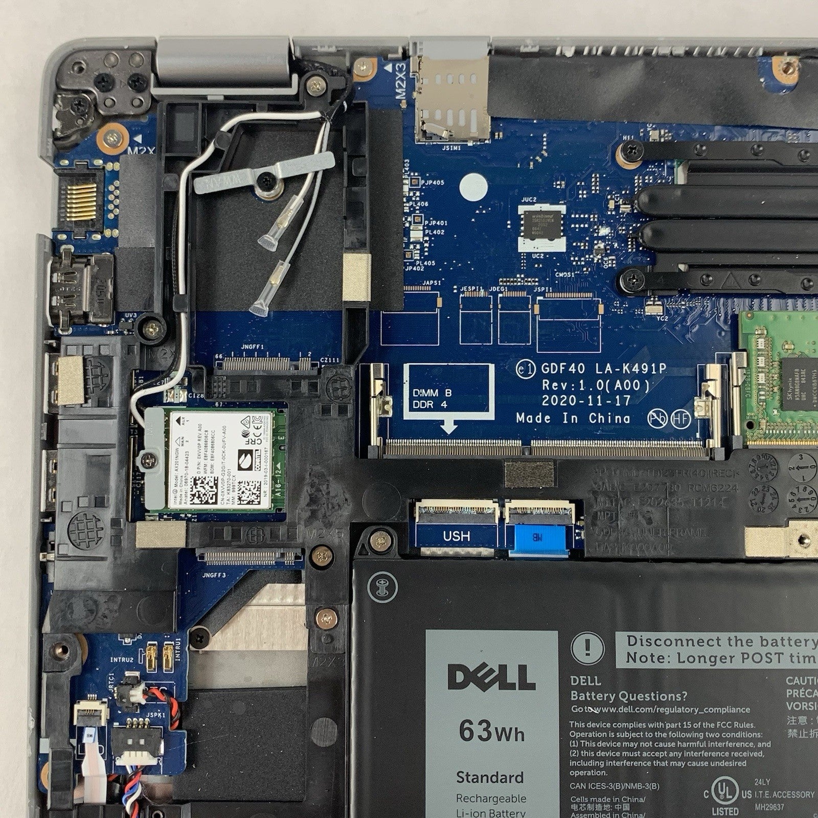 Dell Latitude 5420 14" Laptop i5-1135G7 1.40 GHz 8 GB RAM No SSD/OS/AC12