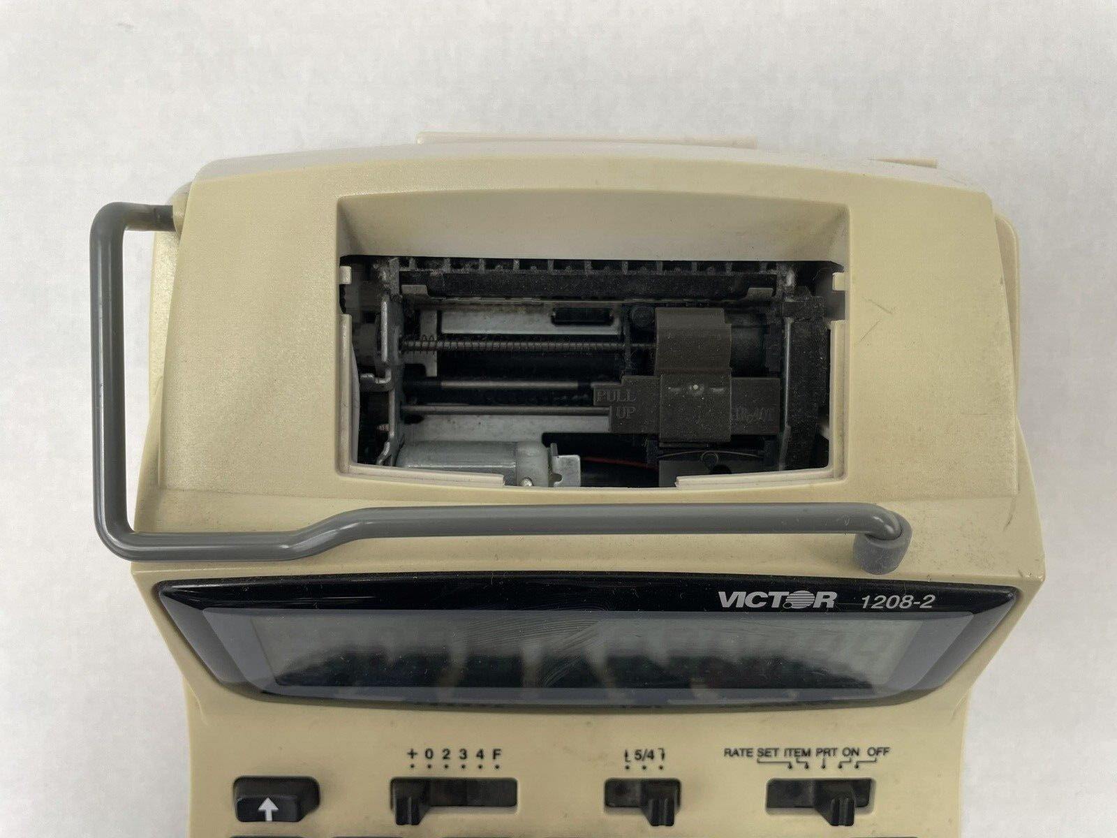 Victor 1208-2 Compact Printing Calculator No Power Cord Battery-Use Only