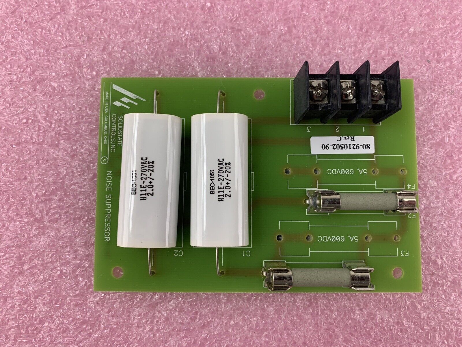 Ametek Solid State  80-9210502-90 Rev C Noise Suppressor 70-411051-90
