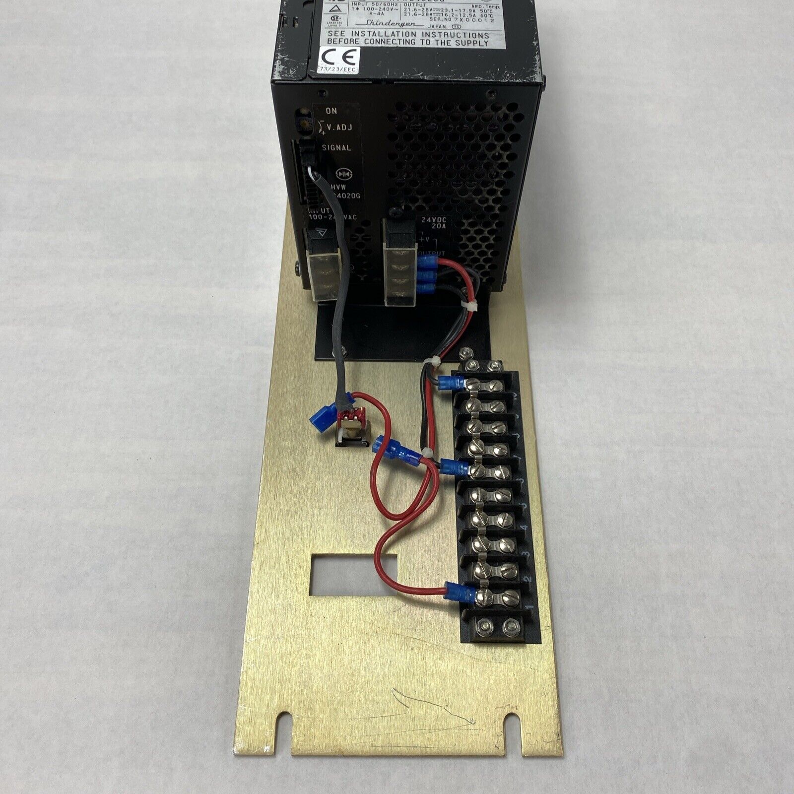 Shindengen HVW24020G Power Supply 100-240 Vac 7766-1