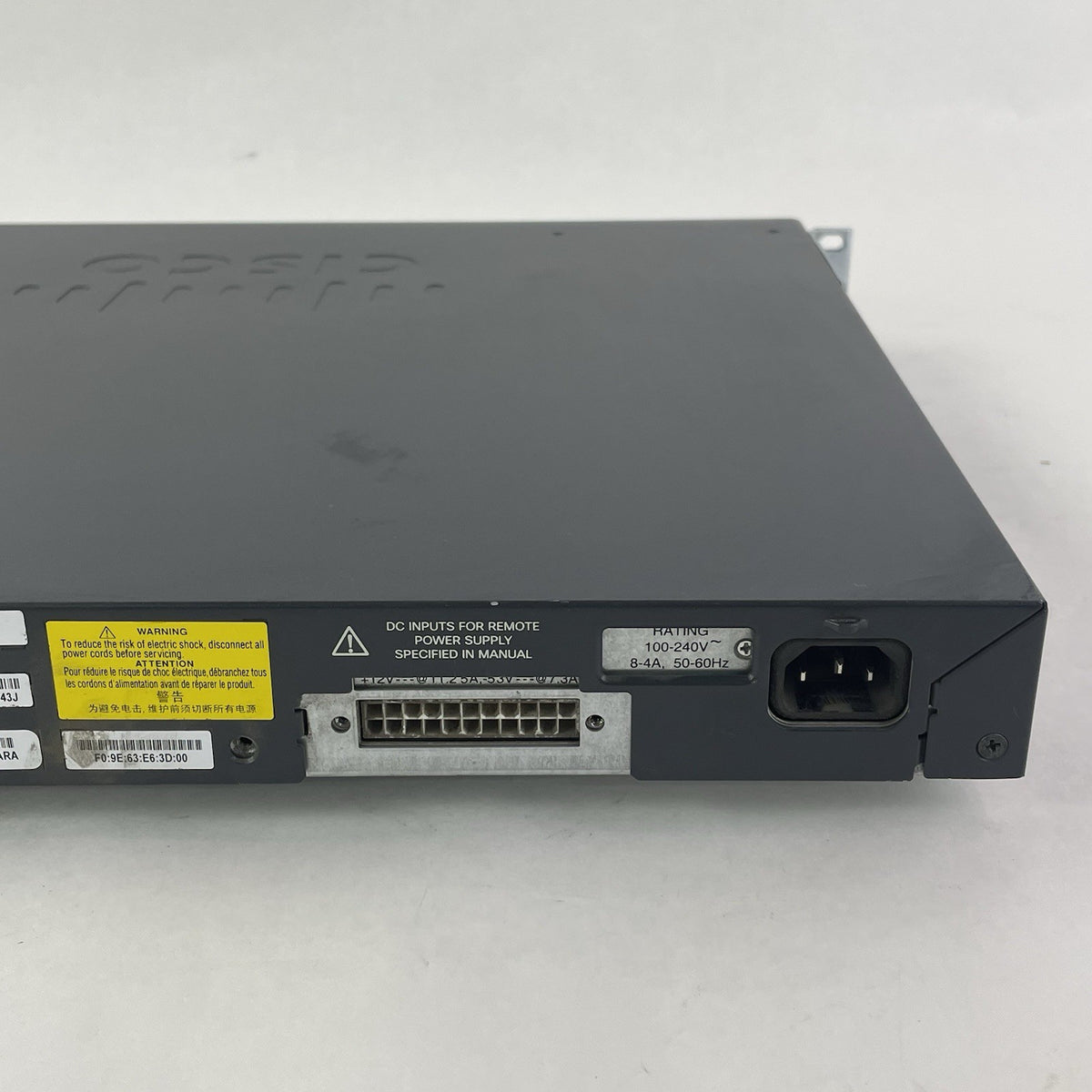 Cisco WS-C2960X-24PS-L  V01 48-Port PoE+ Switch Tested and Reset9