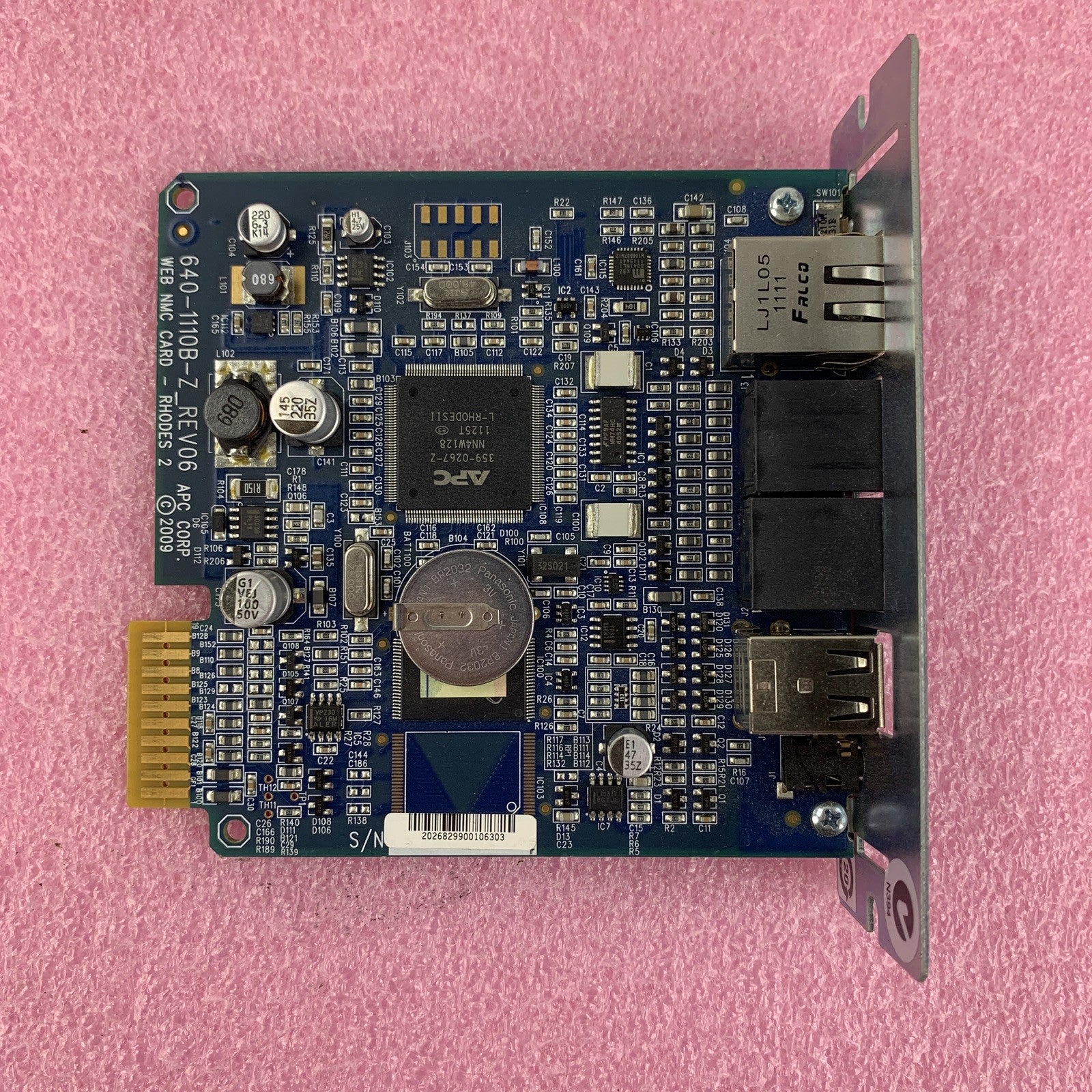 APC AP9631 UPS Network management Card Tested Reset