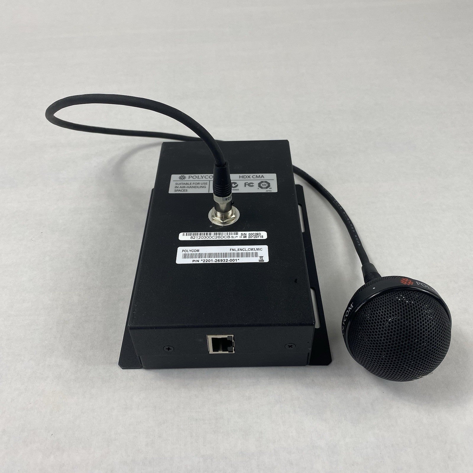 Polycom HDX CMA Ceiling Microphone Array with Mic (Lot of 2)