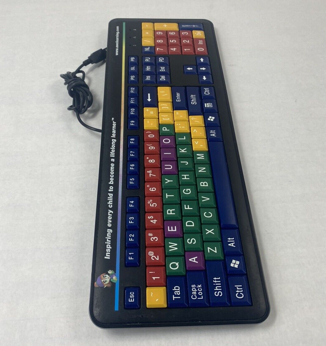 AWE Learning LB2B-AWE Colorful USB Keyboard Tested