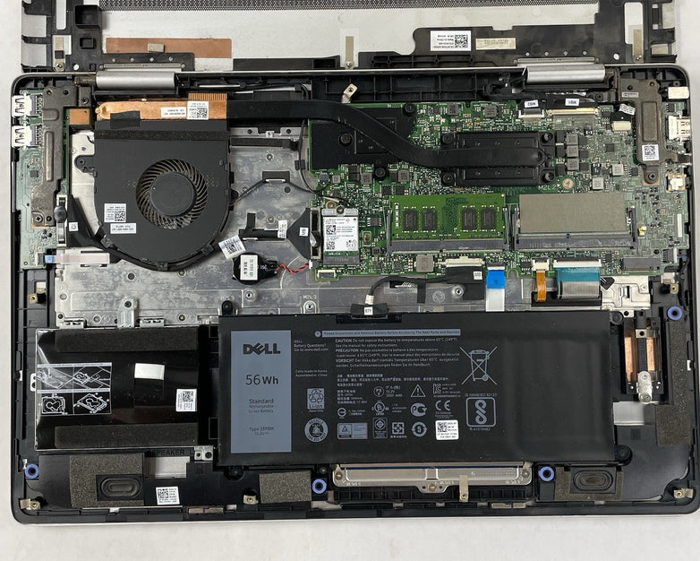 Dell Inspiron 7786 17.3" i7-8565U 1.80 GHz 8 GB RAM No SSD/OS/AC NVDIA MX250