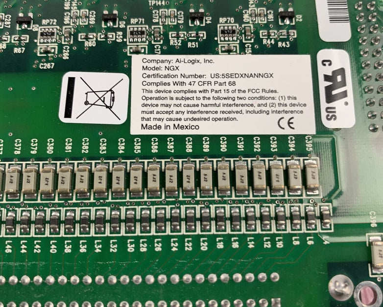 AI-Logix Audio Codes NGX240 910-0314-001 24-Channel PCI Card w/ 910-0315-001