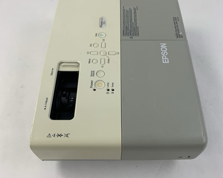 Epson PowerLite 83+ EMP-83H LCD Projector - No Remote - 642 Lamp Hours
