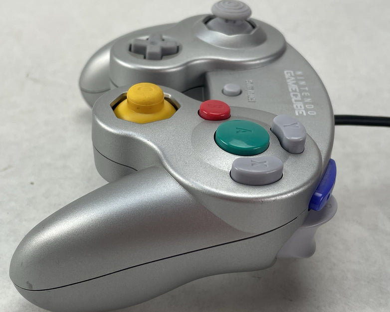 Nintendo DOL-003 GameCube Controller Silver OEM Tested
