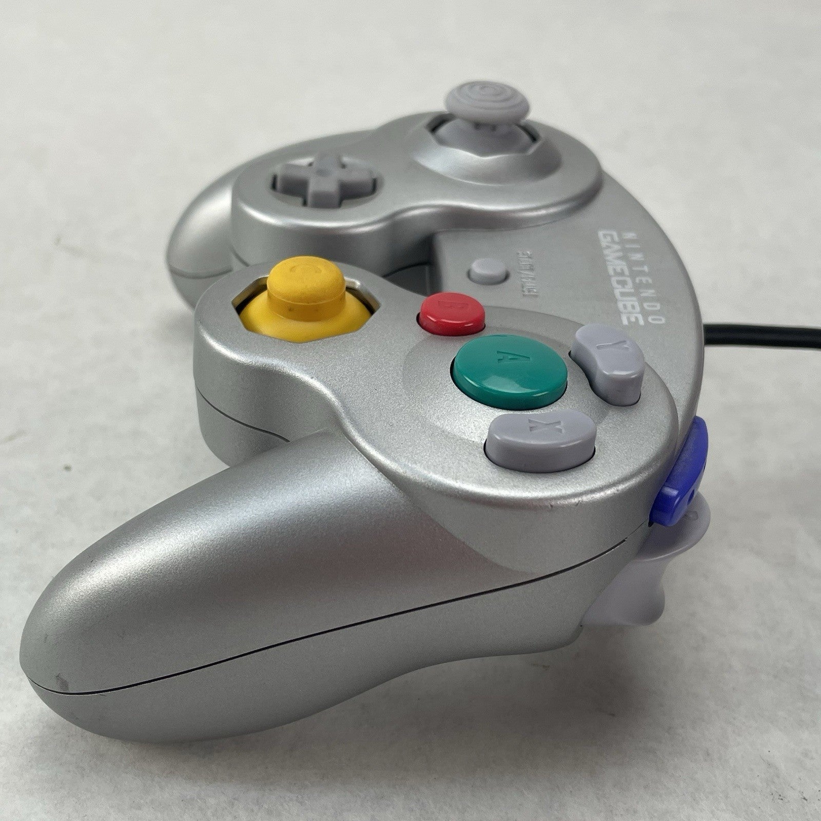 Nintendo DOL-003 GameCube Controller Silver OEM Tested6