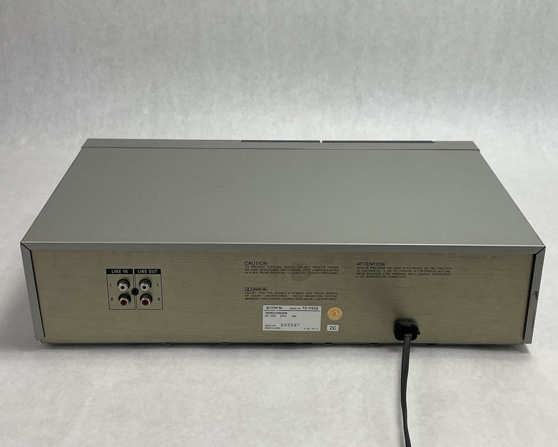 Sony TC-FX33B Stereo Cassette Deck For Parts