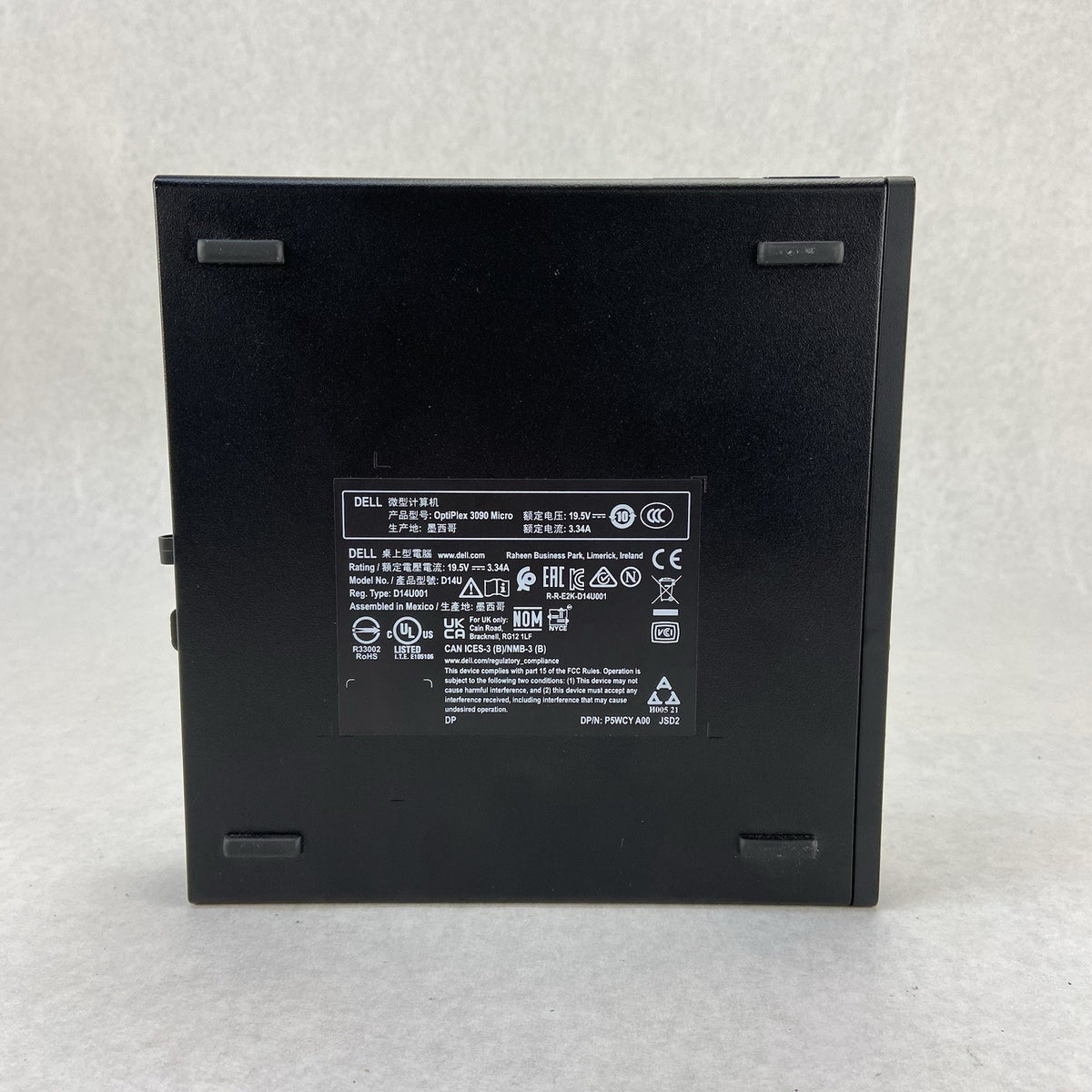 Dell Optiplex 3090 Micro Intel Core i5-10500T  2.3GHz 8GB RAM No AC/HDD/OS4