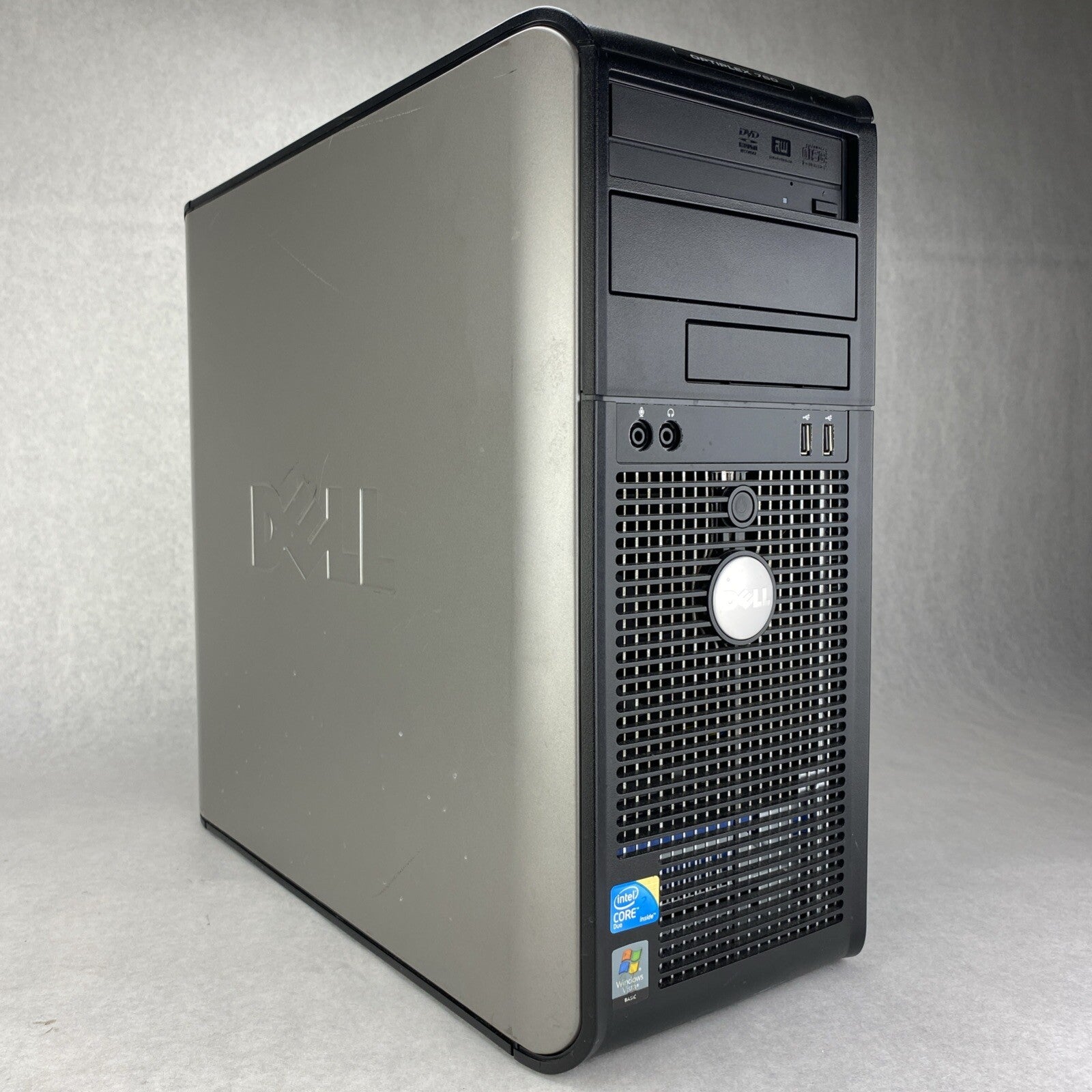 Dell Optiplex 760 MT  Intel Core 2 Duo E7400 2.80GHz 4GB RAM No HDD No OS READ