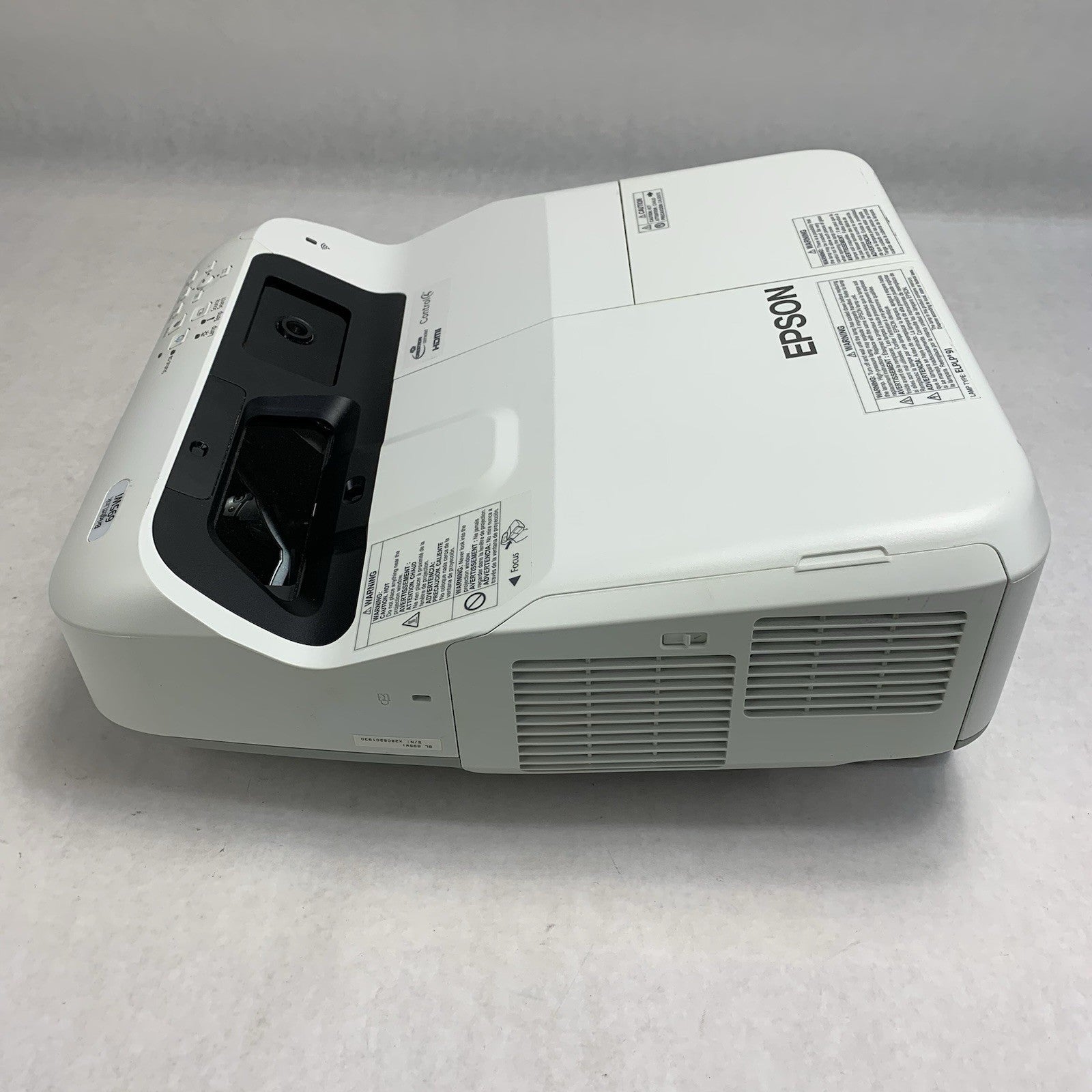 Epson PowerLite 695Wi H740A LCD Lamp Projector 220 Lamp Hours - No Remote4