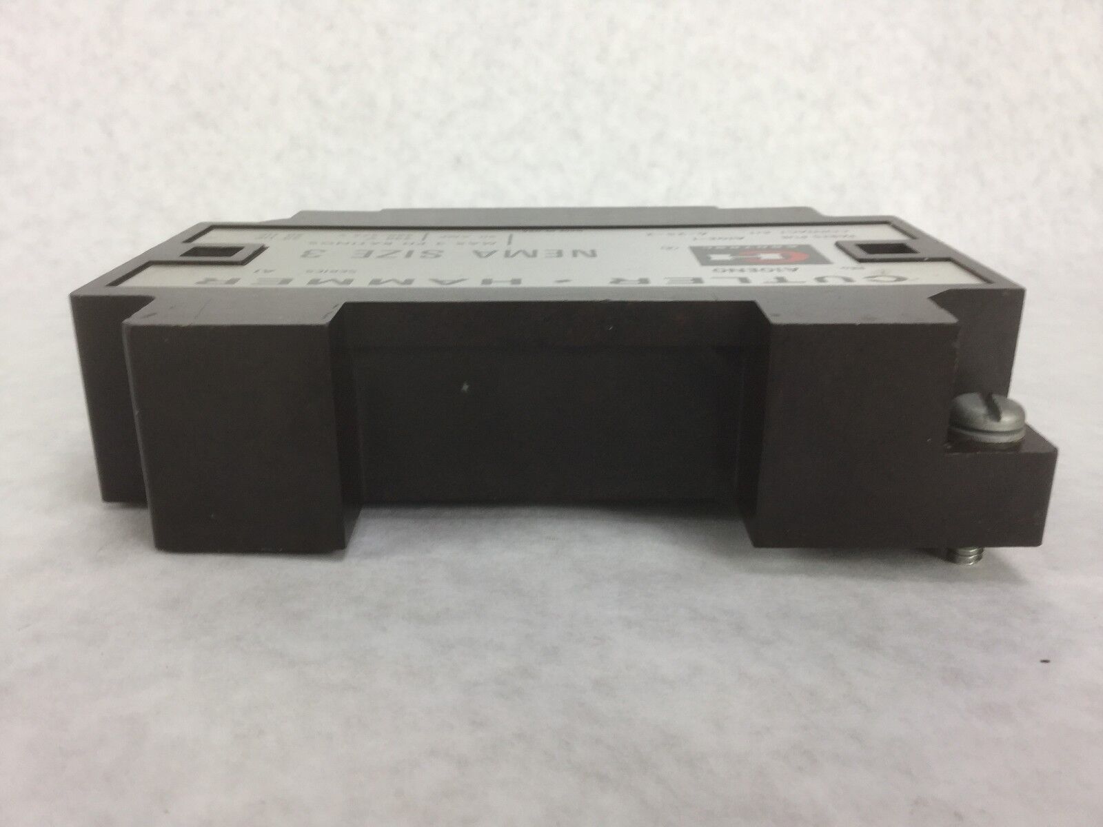 FRONT COVER ONLY Cutler Hammer A10EN0, (A10E-1) Nema Size 3 COVER ONLY