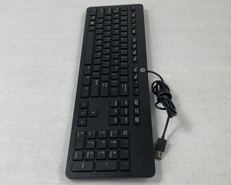 Lot of 6 HP PH0U USB Slim Keyboard Tested