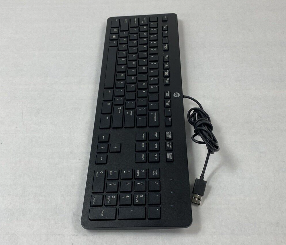 Lot of 6 HP PH0U USB Slim Keyboard Tested