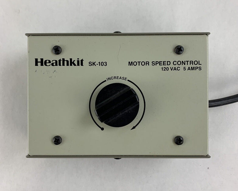 Heathkit  Motor Speed Control Model SK 103 Power Tested