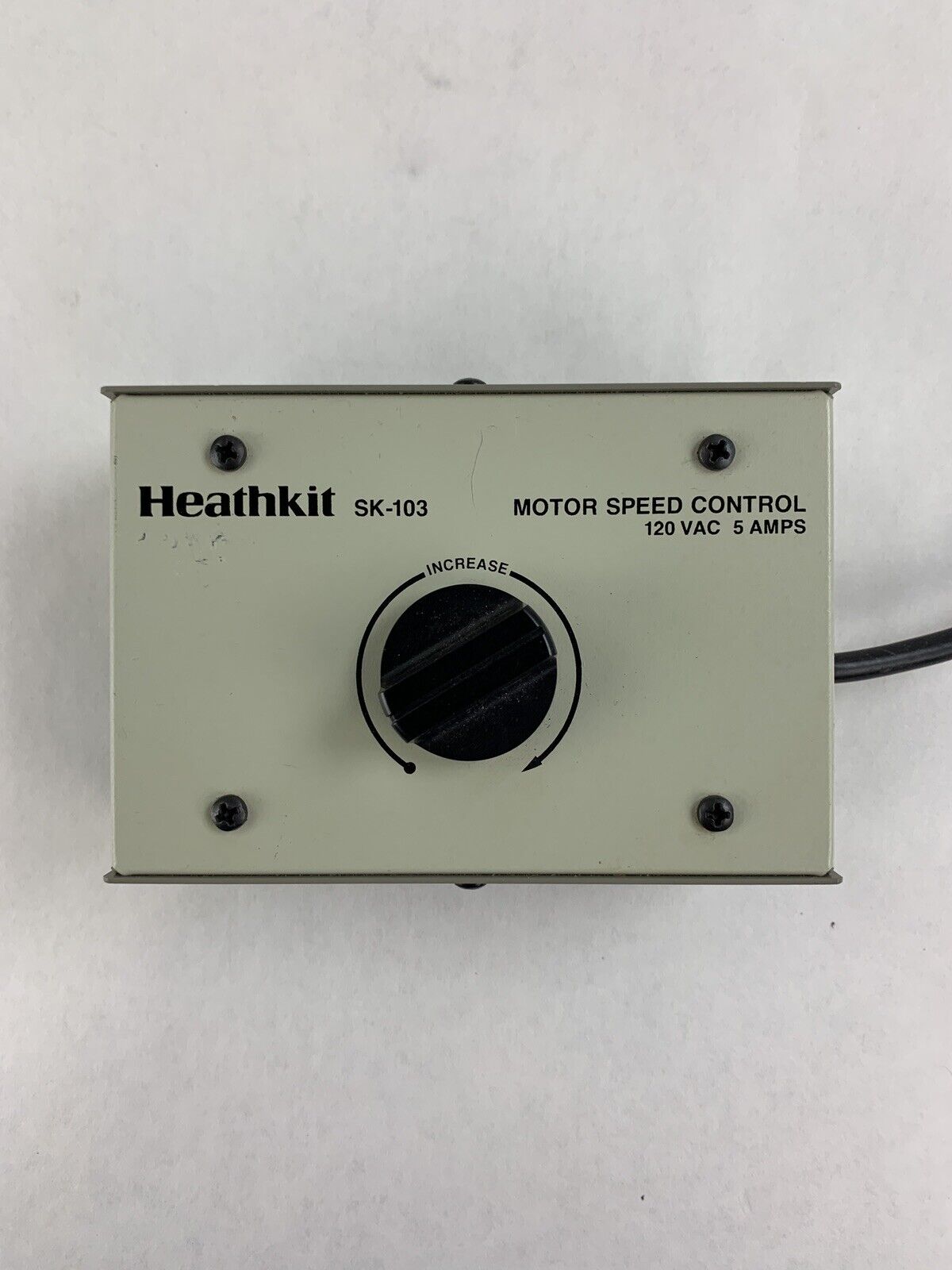 Heathkit  Motor Speed Control Model SK 103 Power Tested