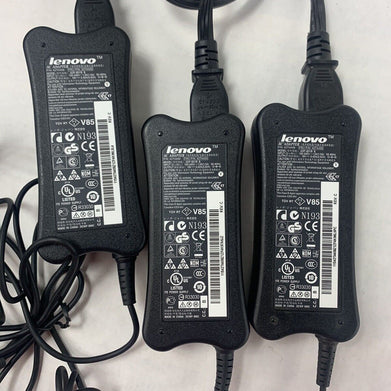 Lot 3 Lenovo ADP-65YB 65W 5.5x2.5mm AC Charger PA-1650-52LC
