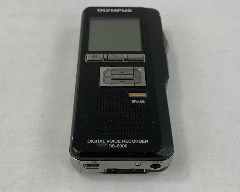 Olympus DS-5000 Digital Voice Recorder With Case and Charging Cradle