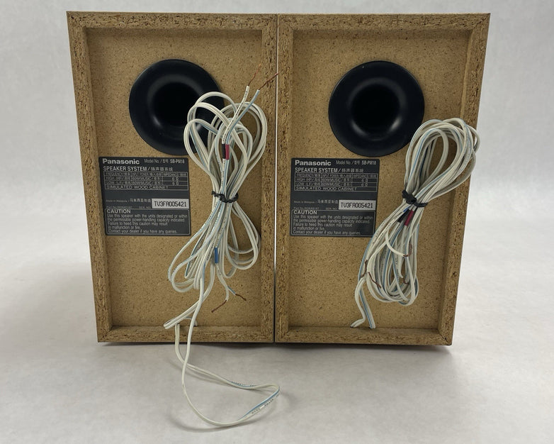 Panasonic SB-PM19 Bookshelf Speakers Tested