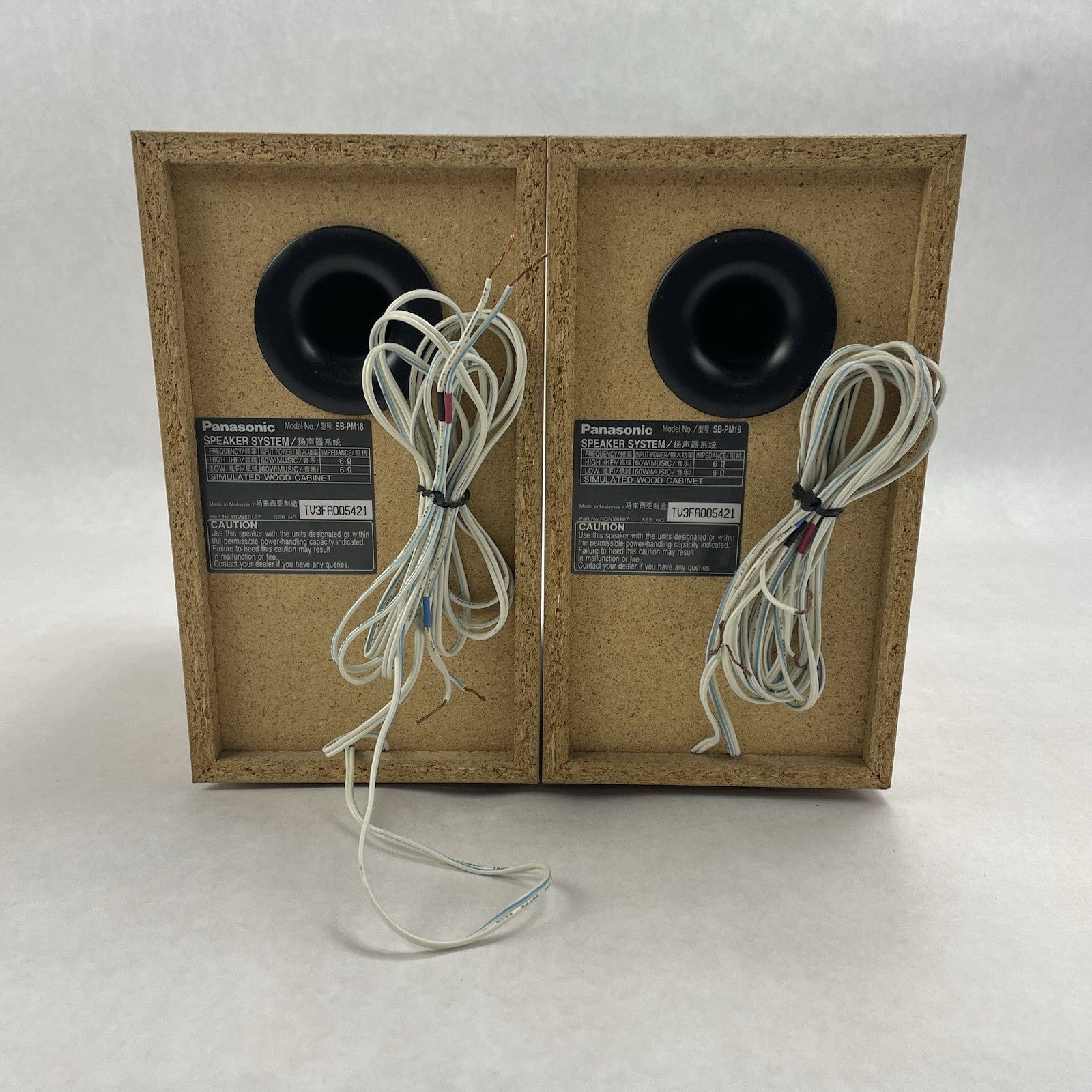 Panasonic SB-PM19 Bookshelf Speakers Tested