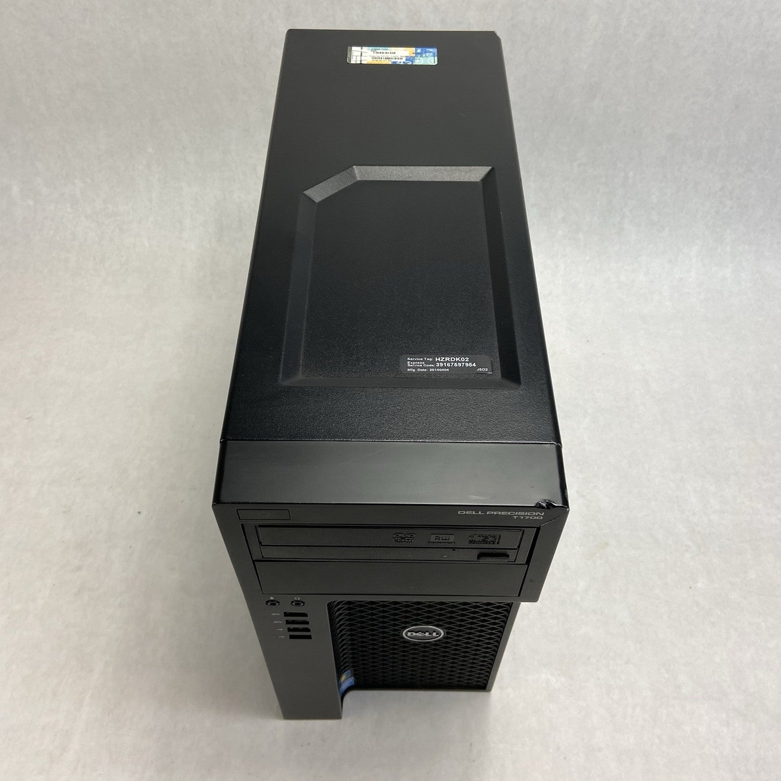 Dell Precision T1700 MT Intel Core i7-4770 3.4GHz 4GB RAM No HDD No OS2