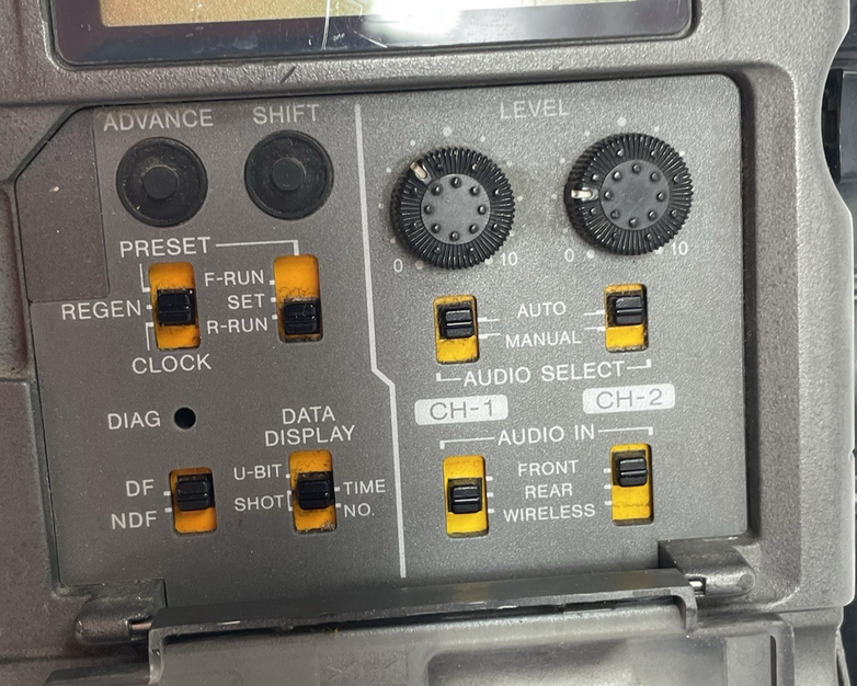 Sony BETACAM SX DNW-9WS Digital Camcorder Power Tested For Parts