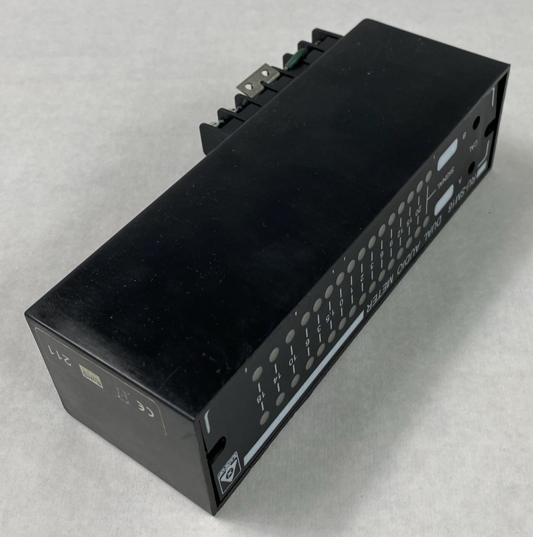 RU-SM16 Dual Audio Meter Untested